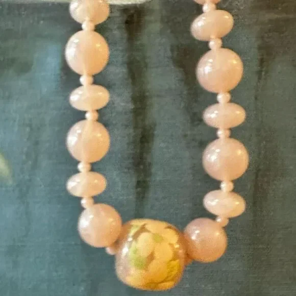 Avon Touch of Spring punk lucite Necklace - Picture 6 of 9